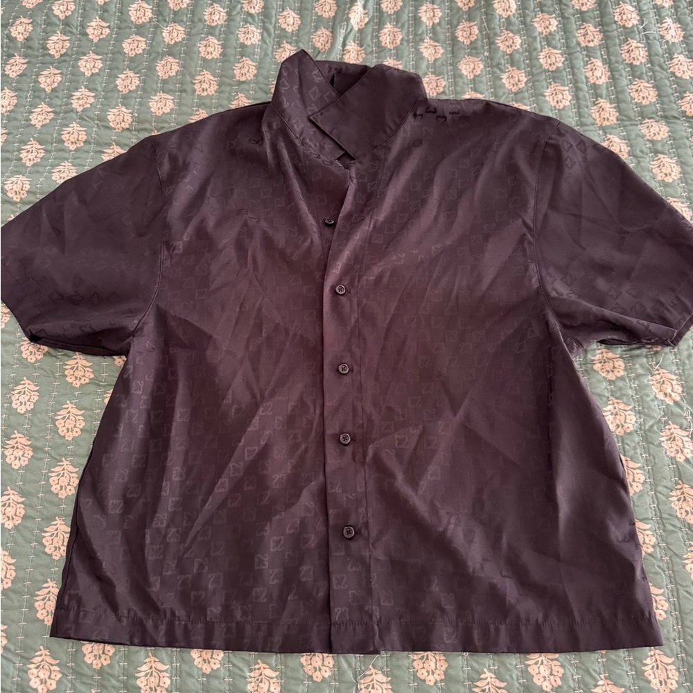 Jordan Black Short Sleeve Shirt Jacket